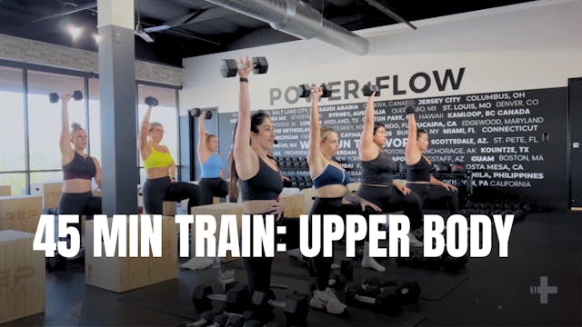 9.22 - WEEK 3 - UPPER BODY TRAINING w...