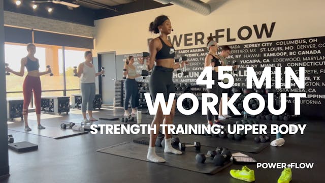 455. 45 MIN UPPER BODY WORKOUT w/ MIA