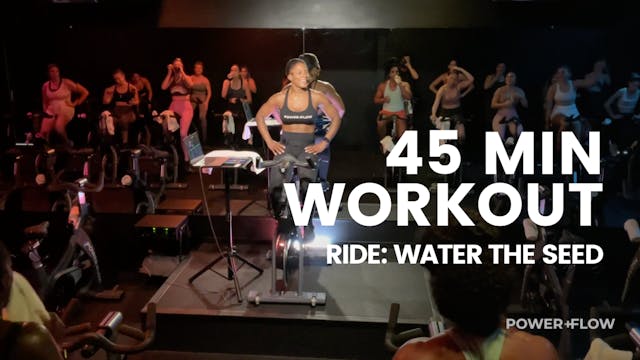 431. 45 MIN RIDE w/ KRISTINA: WATER T...