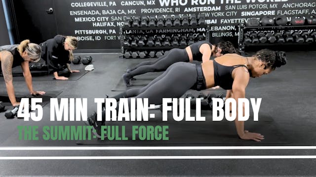 THE SUMMIT: 45 MIN FULL BODY - FULL F...