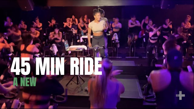 9.4 - 45 MIN RIDE w/ KRISTINA - A NEW