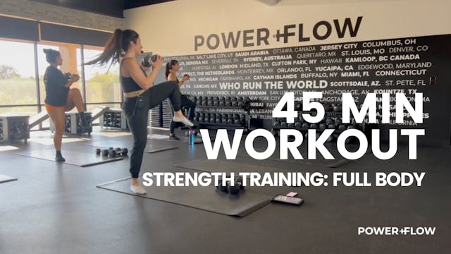 450. 45 MIN FULL BODY WORKOUT w/ GABBY