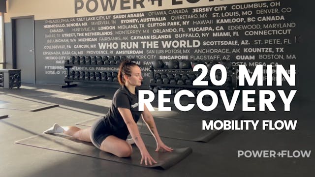 408. 20 MIN MOBILITY FLOW w/ CASSIDY 