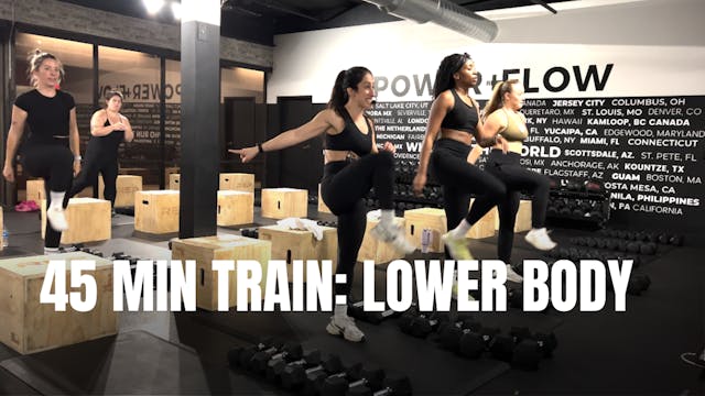 12.4 - 45 MIN LOWER BODY TRAINING w/ ...