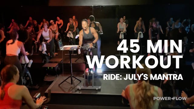 442. 45 MIN RIDE w/ KRISTINA: JULY'S ...