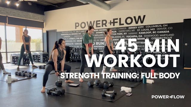 452. 45 MIN FULL BODY WORKOUT w/ GABBY