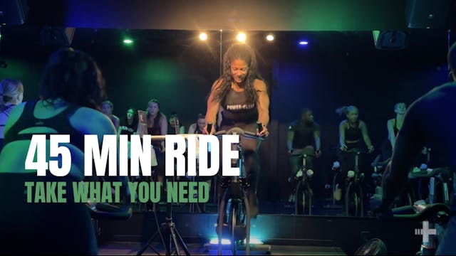 45 MIN RIDE w/ KRISTINA - TAKE WHAT Y...