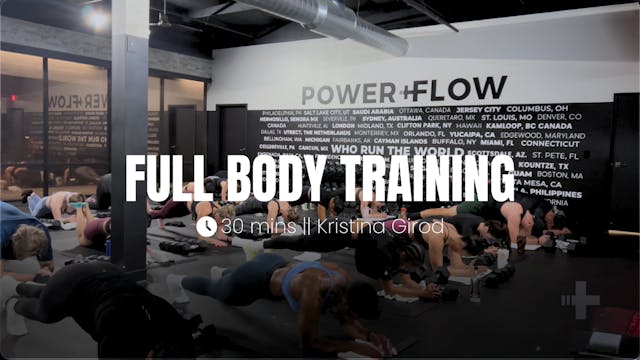 1.30 - 30 MIN FULL BODY TRAINING w/ K...