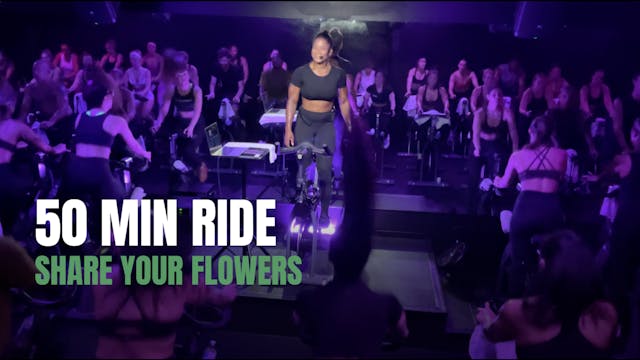 7.6 - 50 MIN RIDE w/ KRISTINA - SHARE...