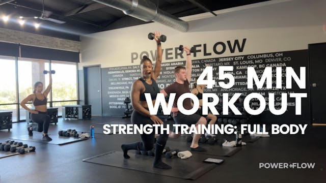 421. 45 MIN FULL BODY WORKOUT w/ KRIS...