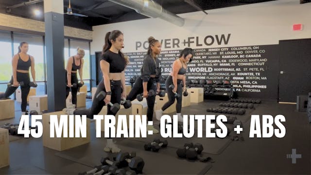 11.2 - 40 MIN GLUTES + ABS TRAINING w...