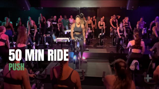 6.13. 50 MIN RIDE w/ KRISTINA - PUSH