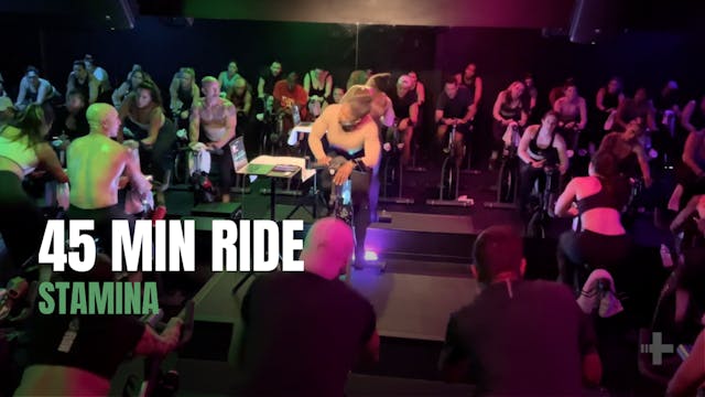 6.3 - 45 MIN RIDE w/ KRISTINA - STAMINA