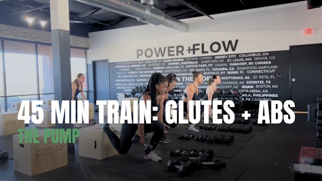 45 MIN GLUTES + ABS w/ KRISTINA - THE...