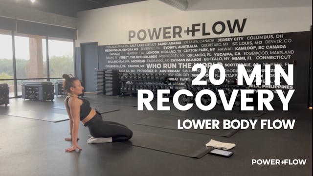 462. 20 MIN LOWER BODY FLOW w/ CASSIDY