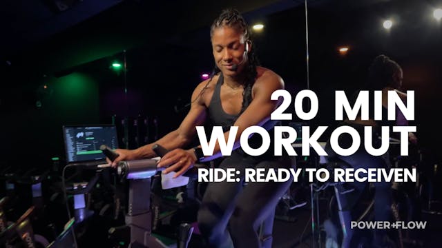 440. 20 MIN RIDE w/ KRISTINA: READY T...