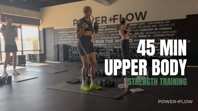 400. 45 MIN UPPER BODY WORKOUT w/ MIA