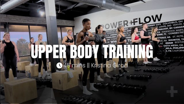 1.21 - 45 MIN UPPER BODY TRAINING w/ ...