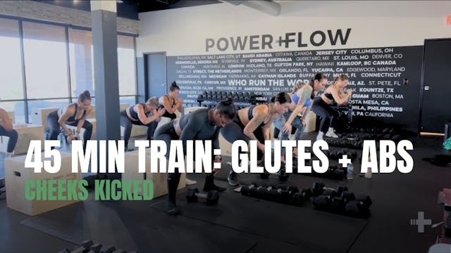 50 MIN GLUTES + ABS TRAINING w/ KRIST...