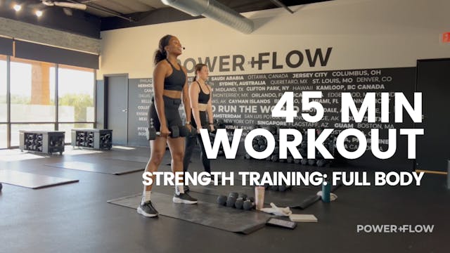 402. 45 MIN FULL BODY WORKOUT w/ MIA