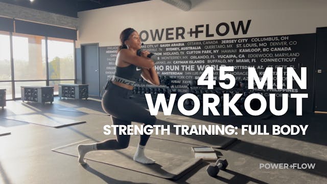 424. 20 MIN FULL BODY WORKOUT w/ MIA