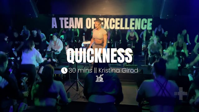 2.13 - 30 MIN RIDE w/ KRISTINA - QUIC...