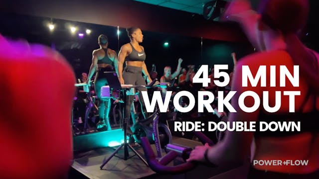 475. 45 MIN RIDE w/ KRISTINA: DOUBLE ...