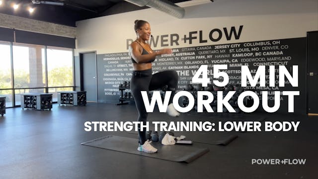 426. 45 MIN LOWER BODY WORKOUT w/ KRI...