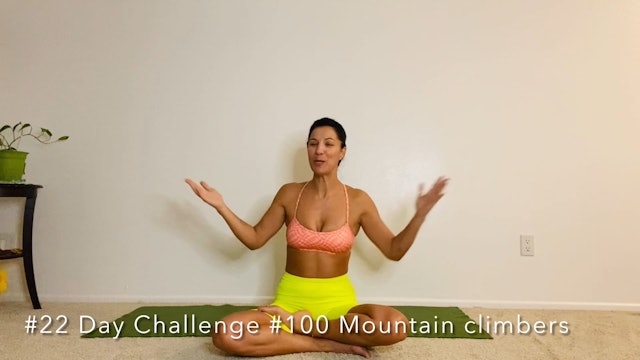 22 Day Challenge/Mountain Climbers 