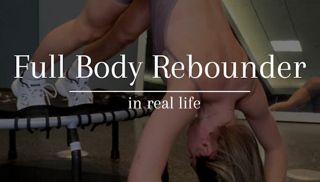 IRL Full Body Rebounder - THREE