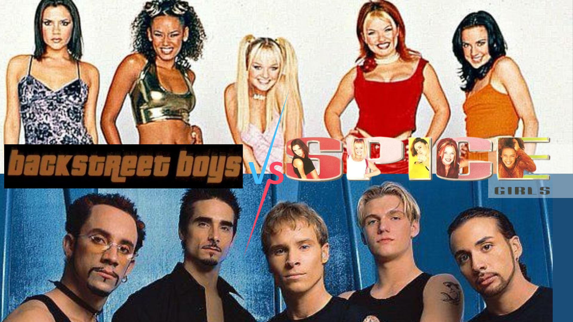 BACKSTREET BOYS VS. SPICE GIRLS (REMIXED)