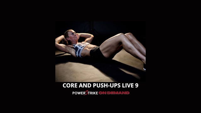 CORE AND PUSH-UPS LIVE #9