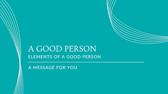 A Good Person - mini