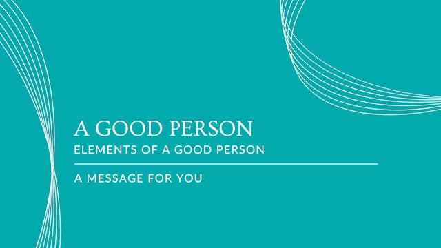 A Good Person - mini