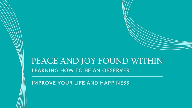 Peace and Joy found Within - mini