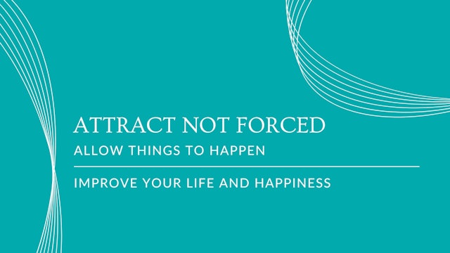 Attract not Forced- mini