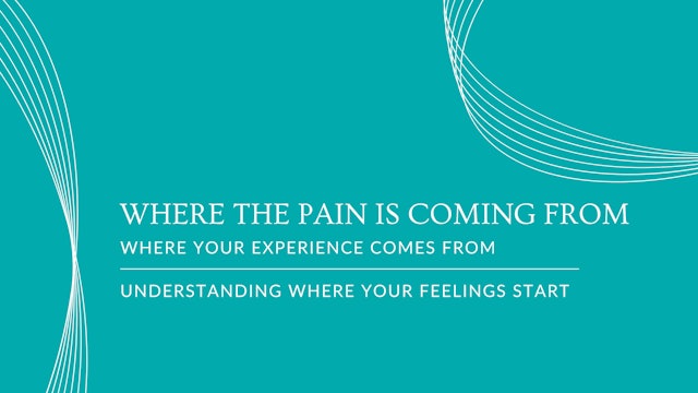 5 Where the Pain is Coming from