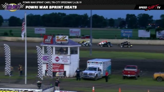 6.28.19 POWRi WAR Sprint Car League a...