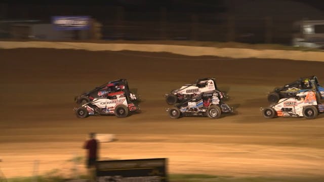 6.11.21 POWRi WAR Sprint Cars at Char...