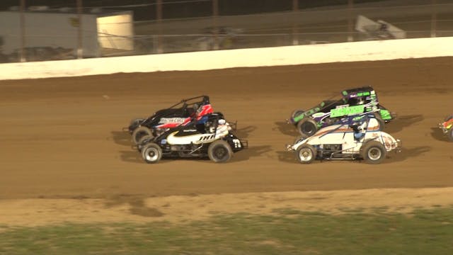 4.28.18 POWRi WAR Sprint Cars at Lake...