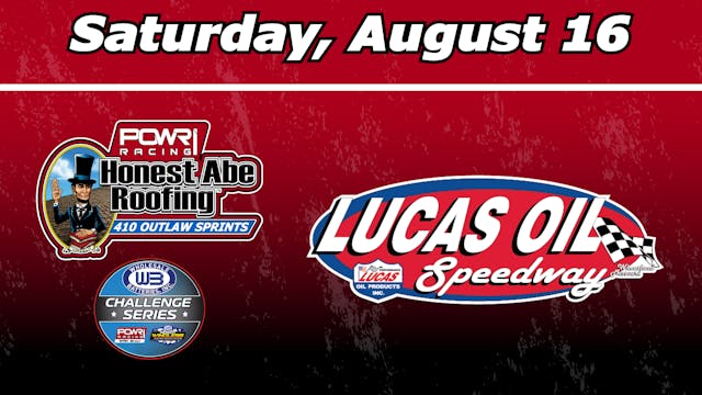8.16 POWRi 410 & WAR/MWRA at Lucas Oi...