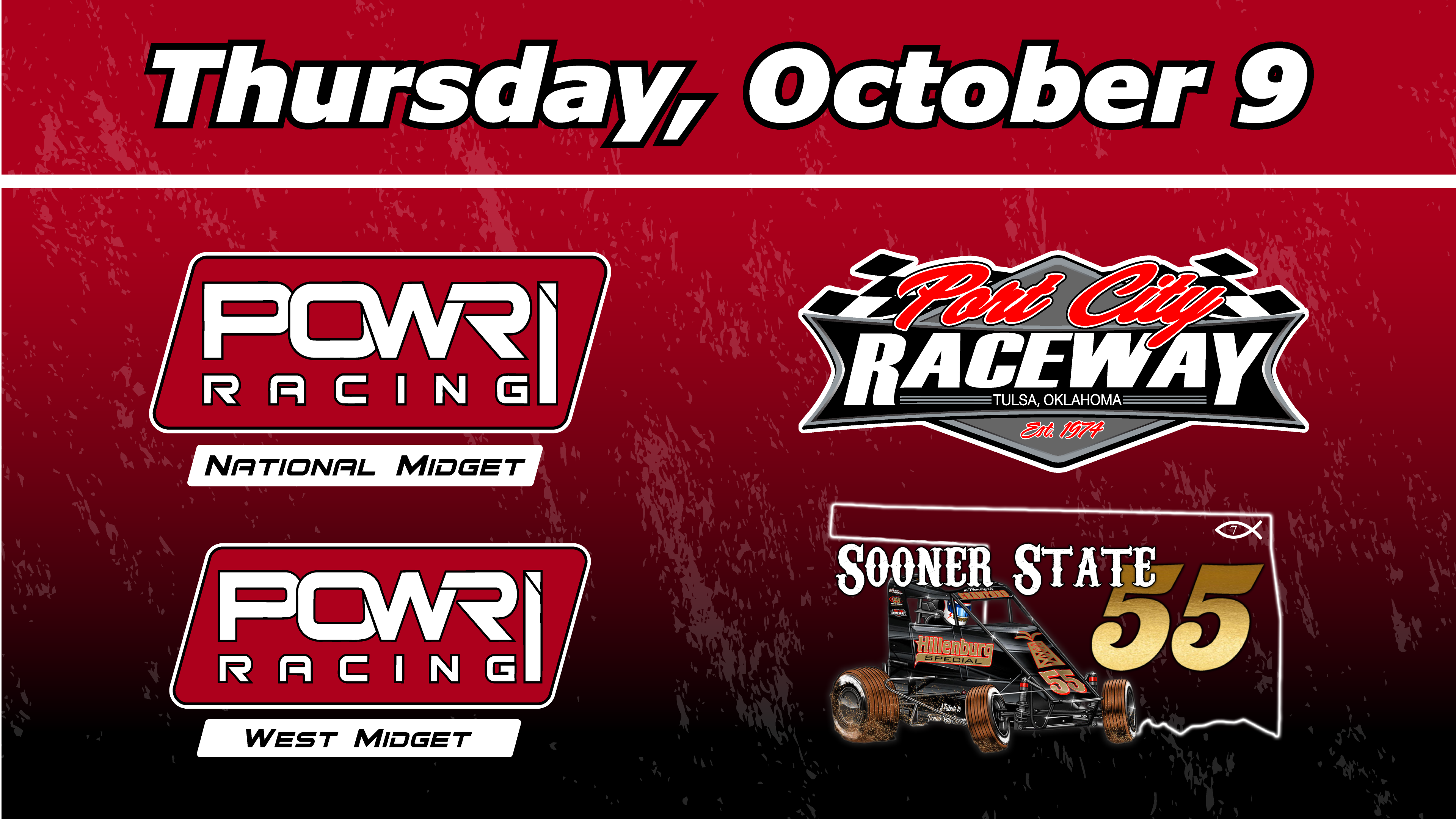 10.9 POWRi Midgets at Port City Raceway
