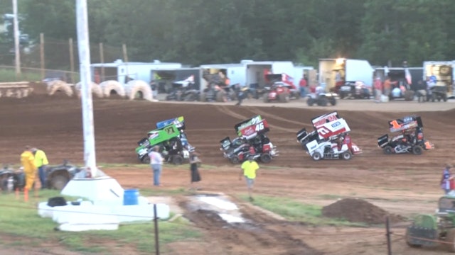 7.25.15 POWRi Outlaw Micro Sprint League at St Francis County Speedway