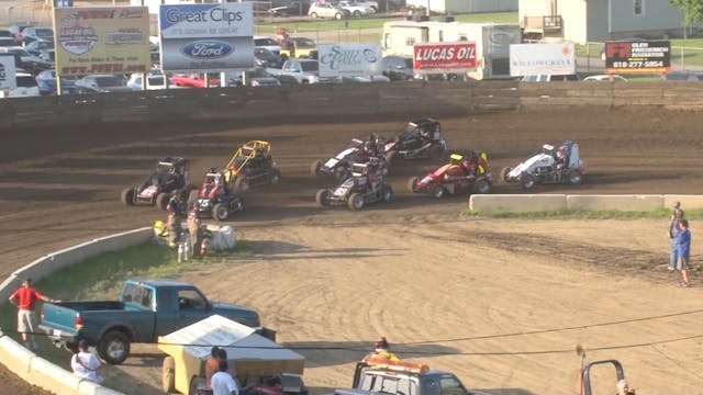 7.12.15 POWRi National Midgets at Bel...