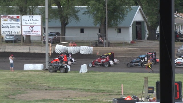 6.12.16 POWRi National Midget League at Lincoln Speedway