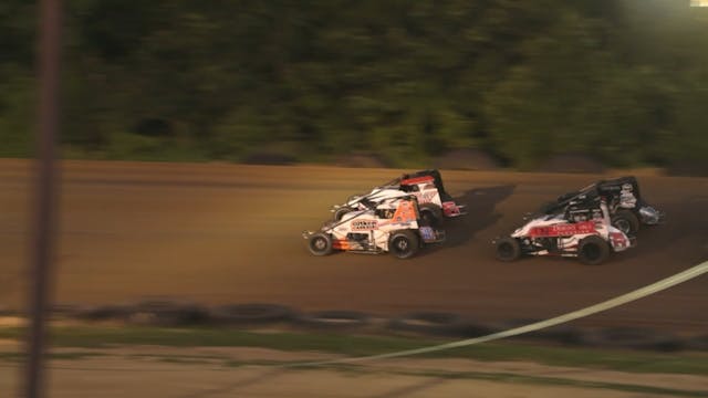 6.12.21 POWRi WAR Sprint Cars at Spoo...