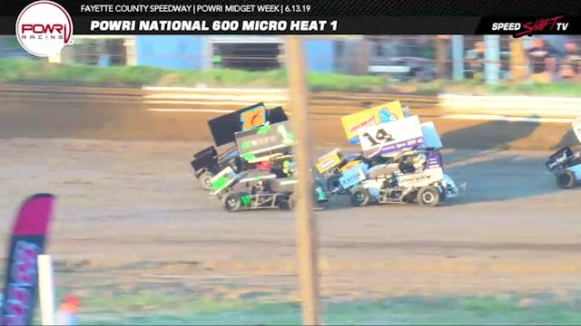 6.13.19 POWRi Outlaw Micro Sprint Lea...