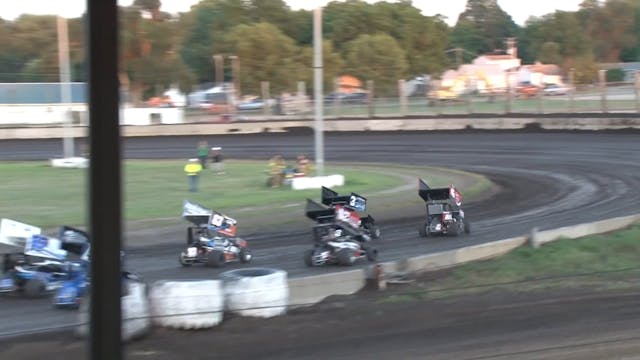 8.21.15 POWRi Outlaw Micro Sprint Lea...