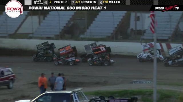 7.13.19 POWRi Outlaw Micro Sprint Lea...