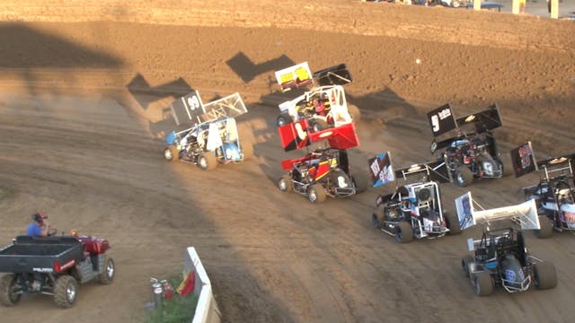 7.15.16 POWRi Outlaw Micro Sprint Lea...